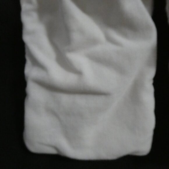 Y2K - BABY GAP - Infant | 6-12 months | White Velour Tear Away Pants - Picture 11 of 12